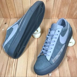 Nike SB Zoom Blazer Low FPAR Cool Grey Skate Shoes